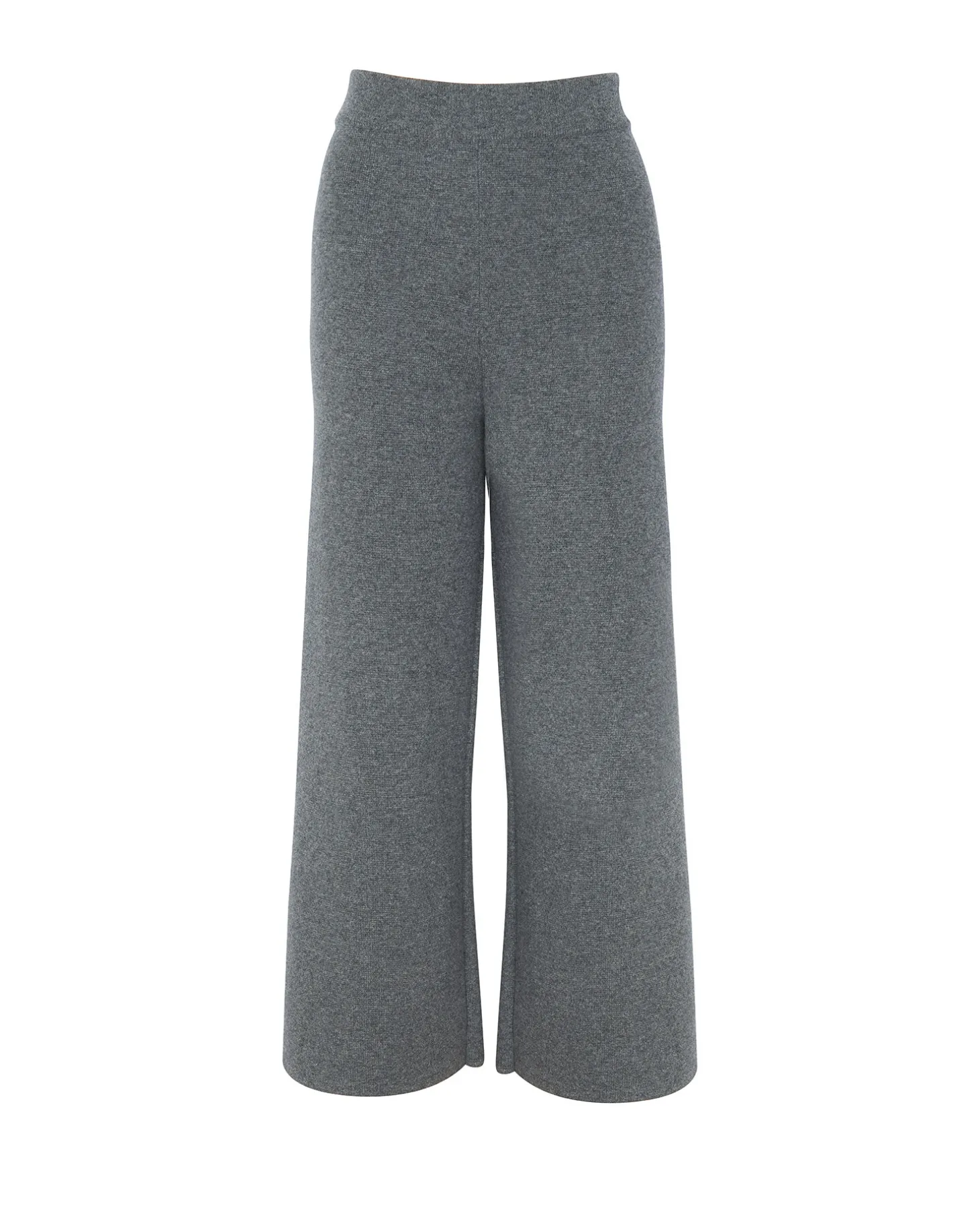 Pantalon Cachemire Pantacourt Ample