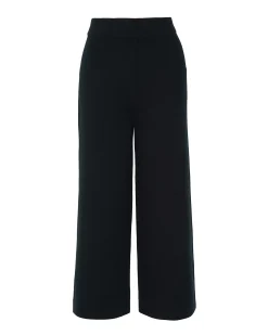 Pantalon Cachemire Pantacourt Ample
