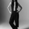 Pantalon Cachemire Tisse