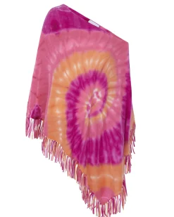 Poncho A Franges Cachemire