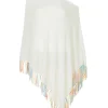 Poncho Cachemire A Franges