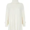 Poncho Cachemire Col Roule Oversize