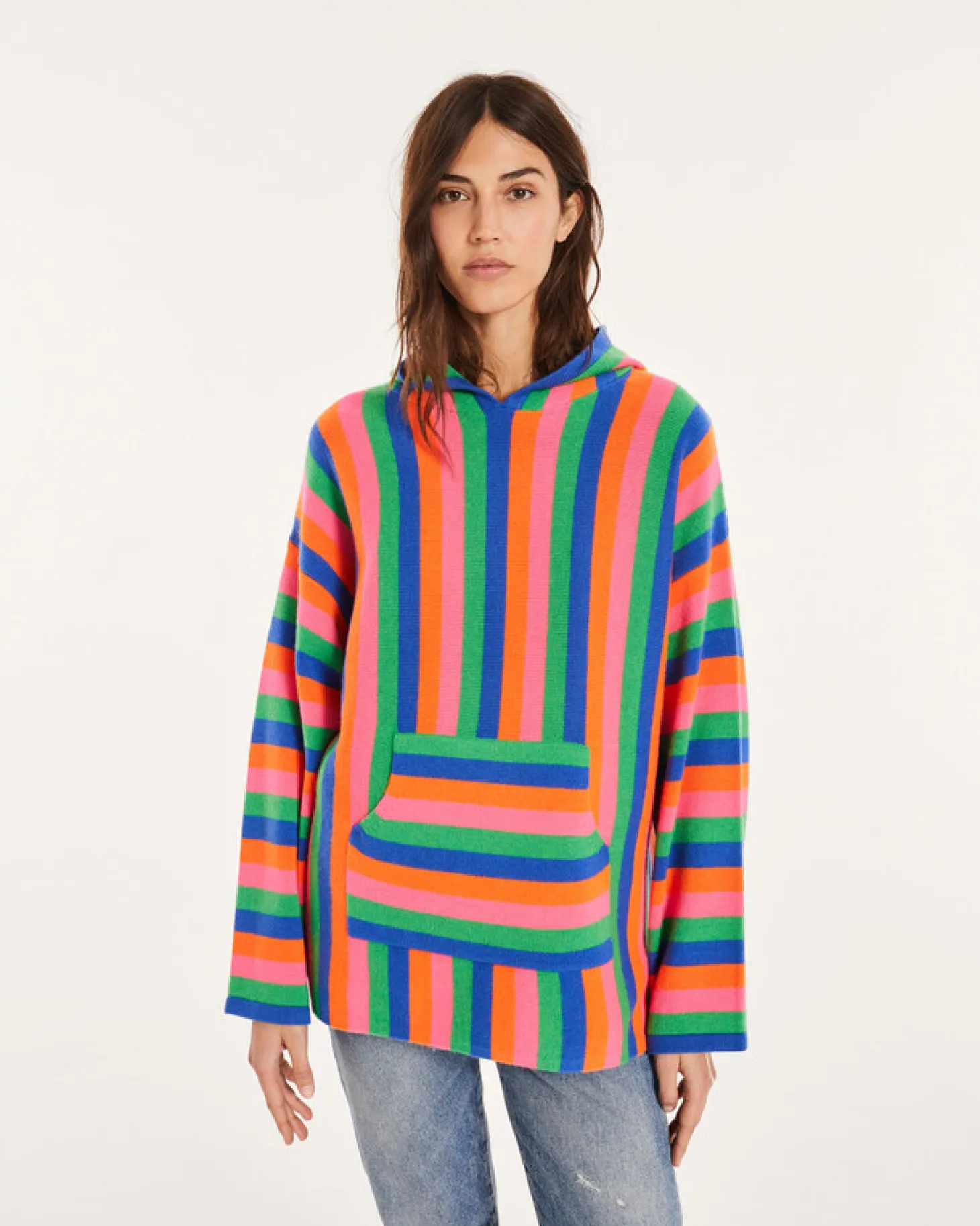 Poncho Cachemire Oversize