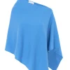 Poncho Court Cachemire