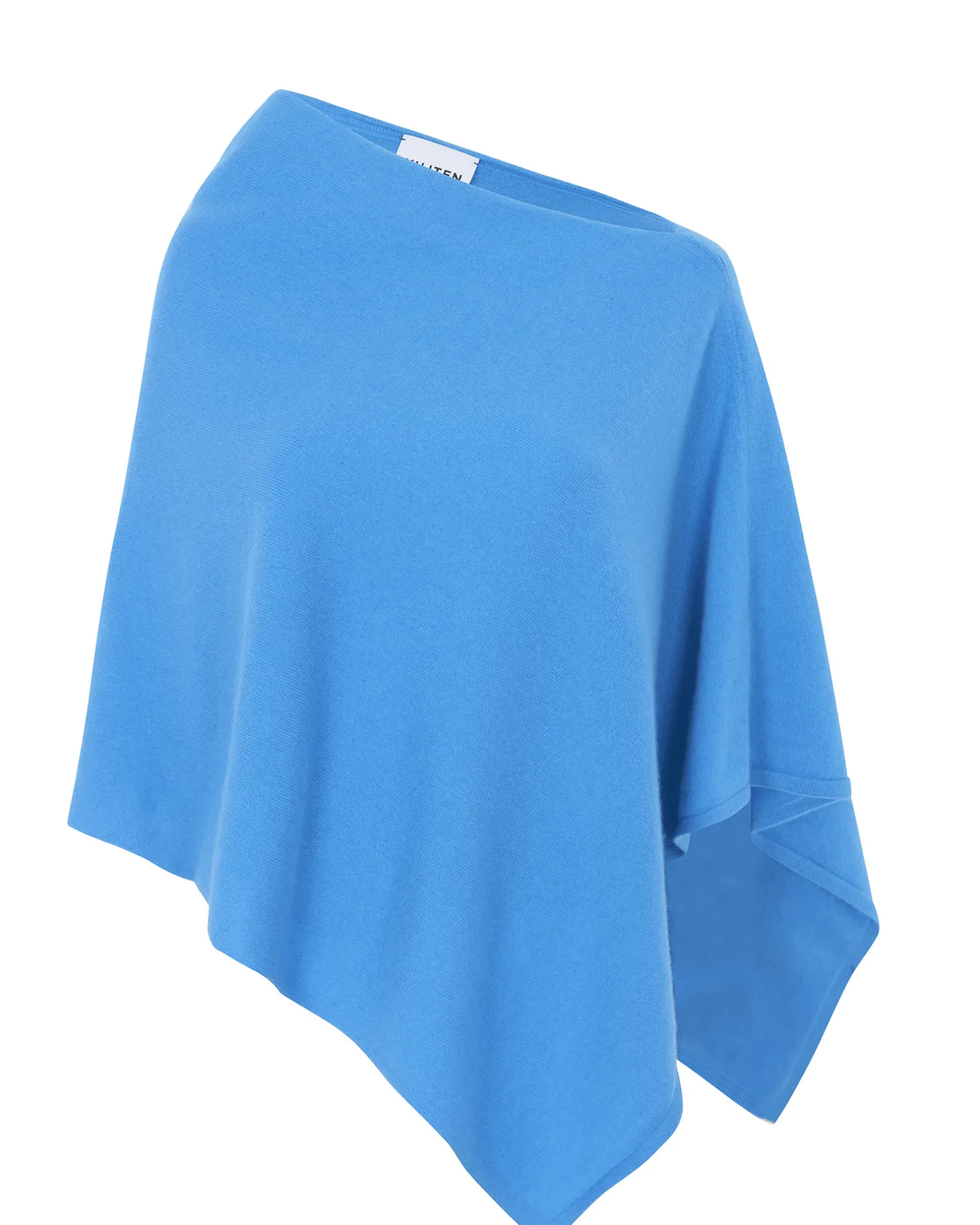 Poncho Court Cachemire