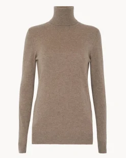Pull 100% Cachemire Col Roule Basic
