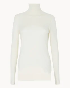 Pull 100% Cachemire Col Roule Basic