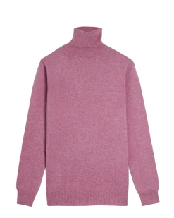 Pull 100% Cachemire Col Roule Basic