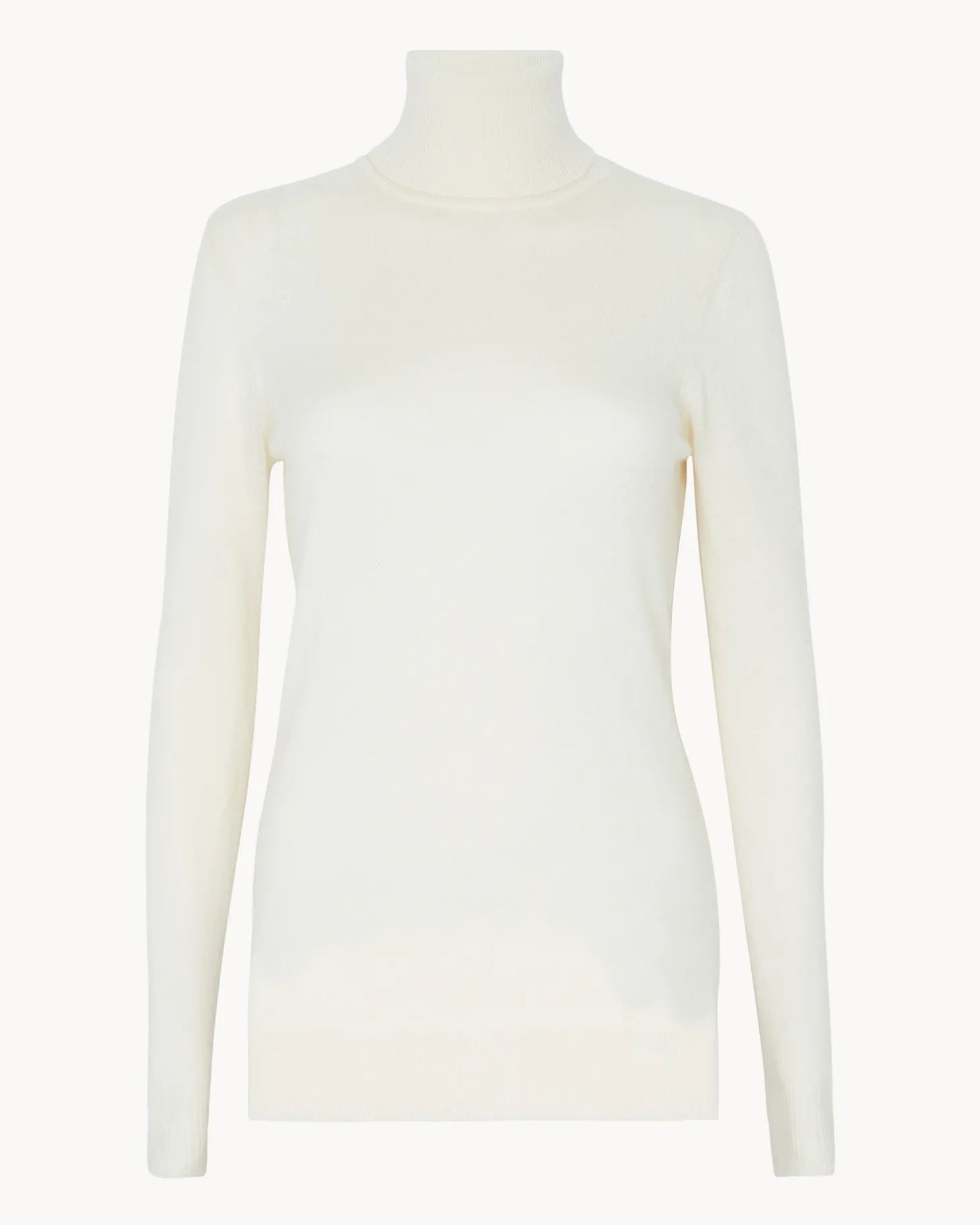 Pull 100% Cachemire Col Roule Basic