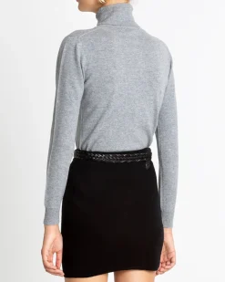 Pull 100% Cachemire Col Roule Basic