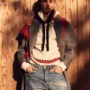 Pull A Capuche Cachemire, 6 Fils