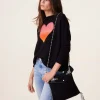Pull Cachemire Coeur Col Rond, 4 Fils