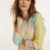 Pull Cachemire Col Bateau A Franges