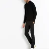 Pull Cachemire Col Camionneur Bouton