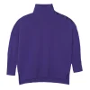 Pull Cachemire Col Chemine Boutons Dores, 4 Fils