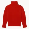 Pull Cachemire Col Cheminee, 6 Fils