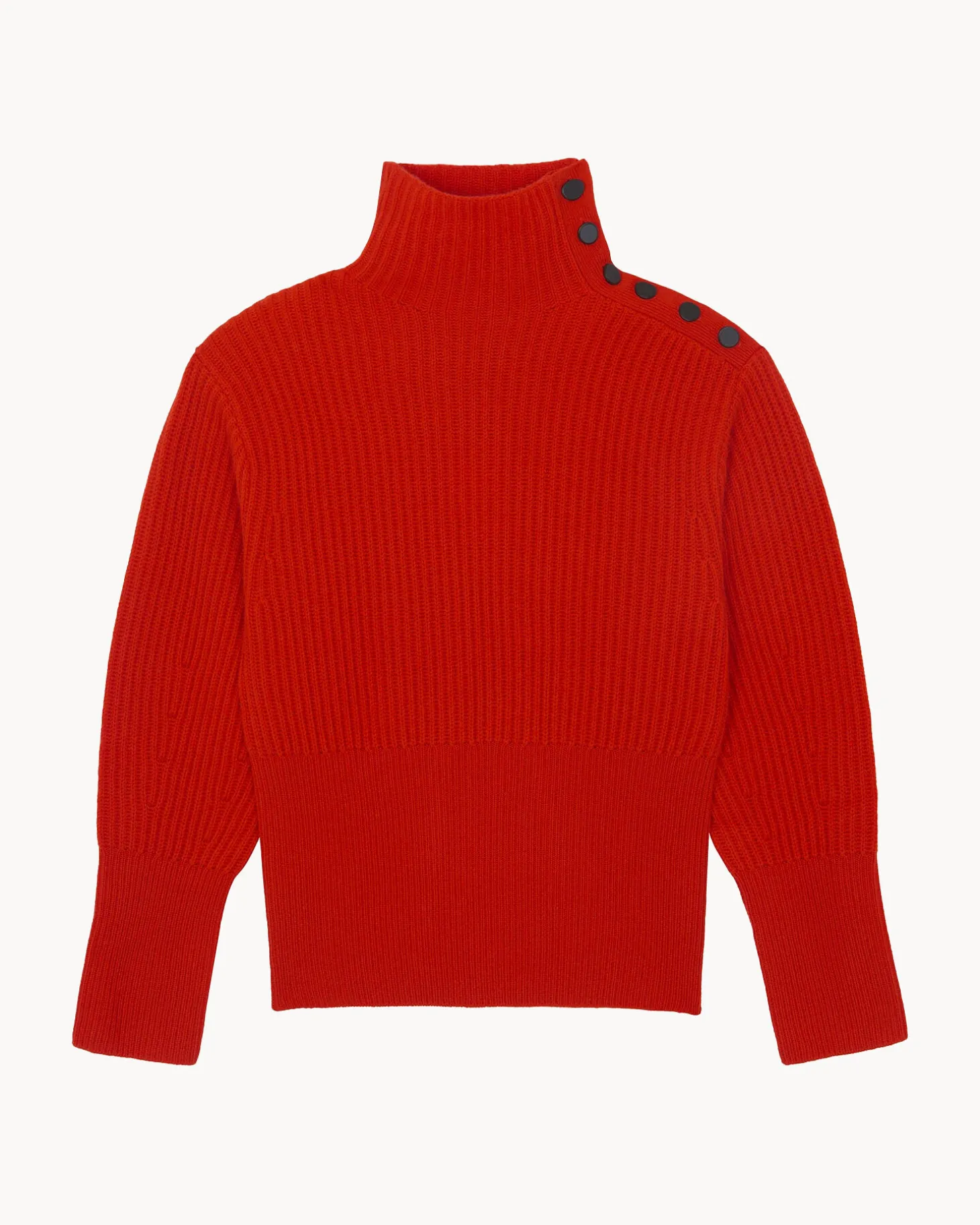 Pull Cachemire Col Cheminee, 6 Fils