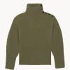 Pull Cachemire Col Cheminee, 6 Fils