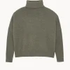Pull Cachemire Col Cheminee Oversize, 4 Fils