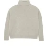 Pull Cachemire Col Cheminee Oversize, 4 Fils
