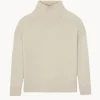 Pull Cachemire Col Cheminee Oversize, 8 Fils