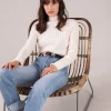 Pull Cachemire Col Cheminee Cotele