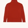 Pull Cachemire Col Cheminee Oversize, 8 Fils