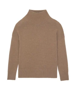 Pull Cachemire Col Cheminee Oversize