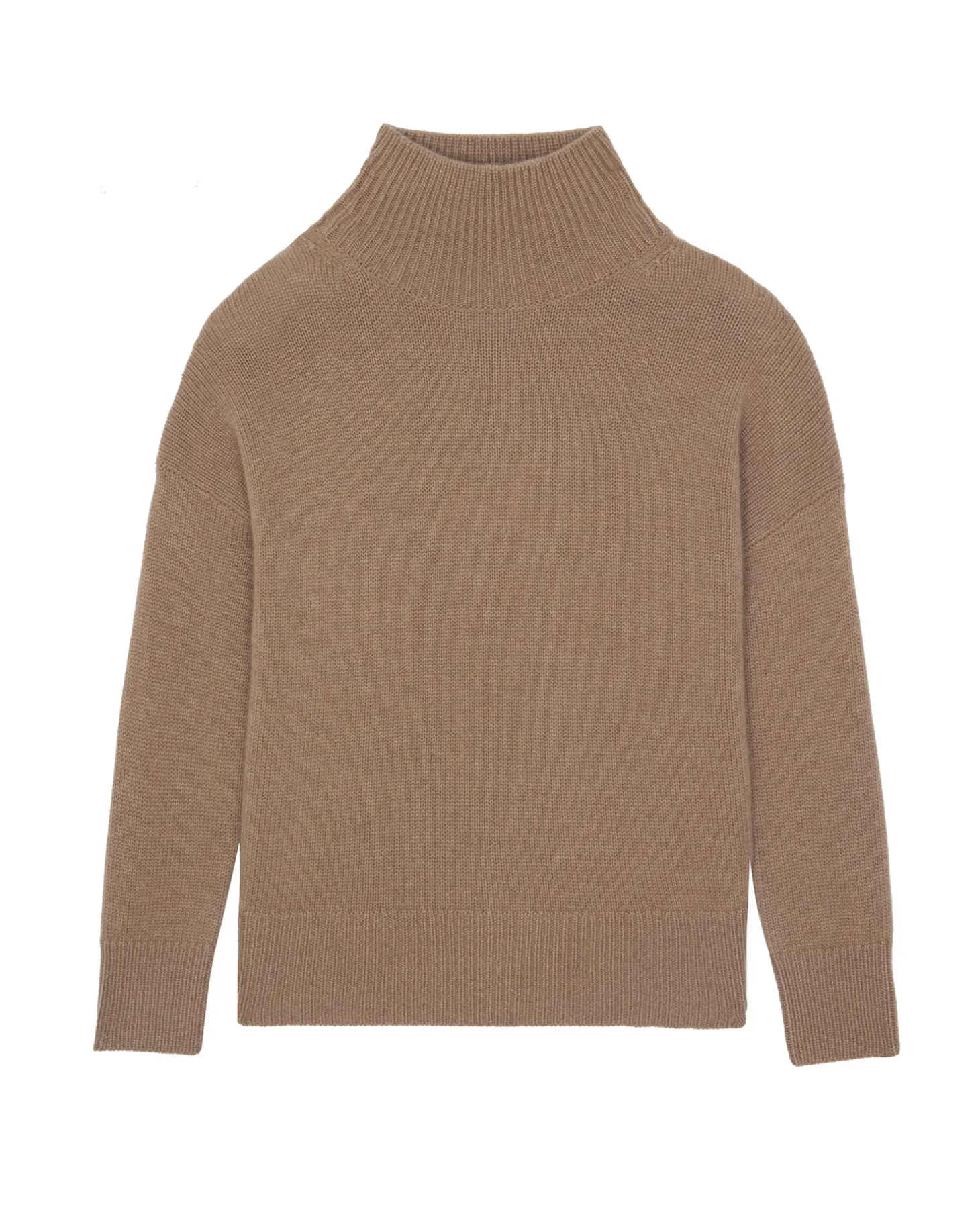 Pull Cachemire Col Cheminee Oversize