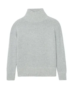 Pull Cachemire Col Cheminee Oversize