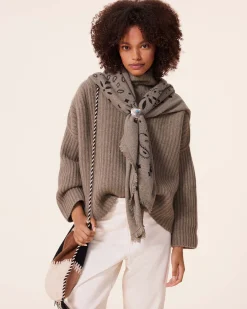 Pull Cachemire Col Cheminee Oversize, 10 Fils