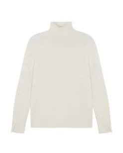 Pull Cachemire Col Cheminee, 4 Fils