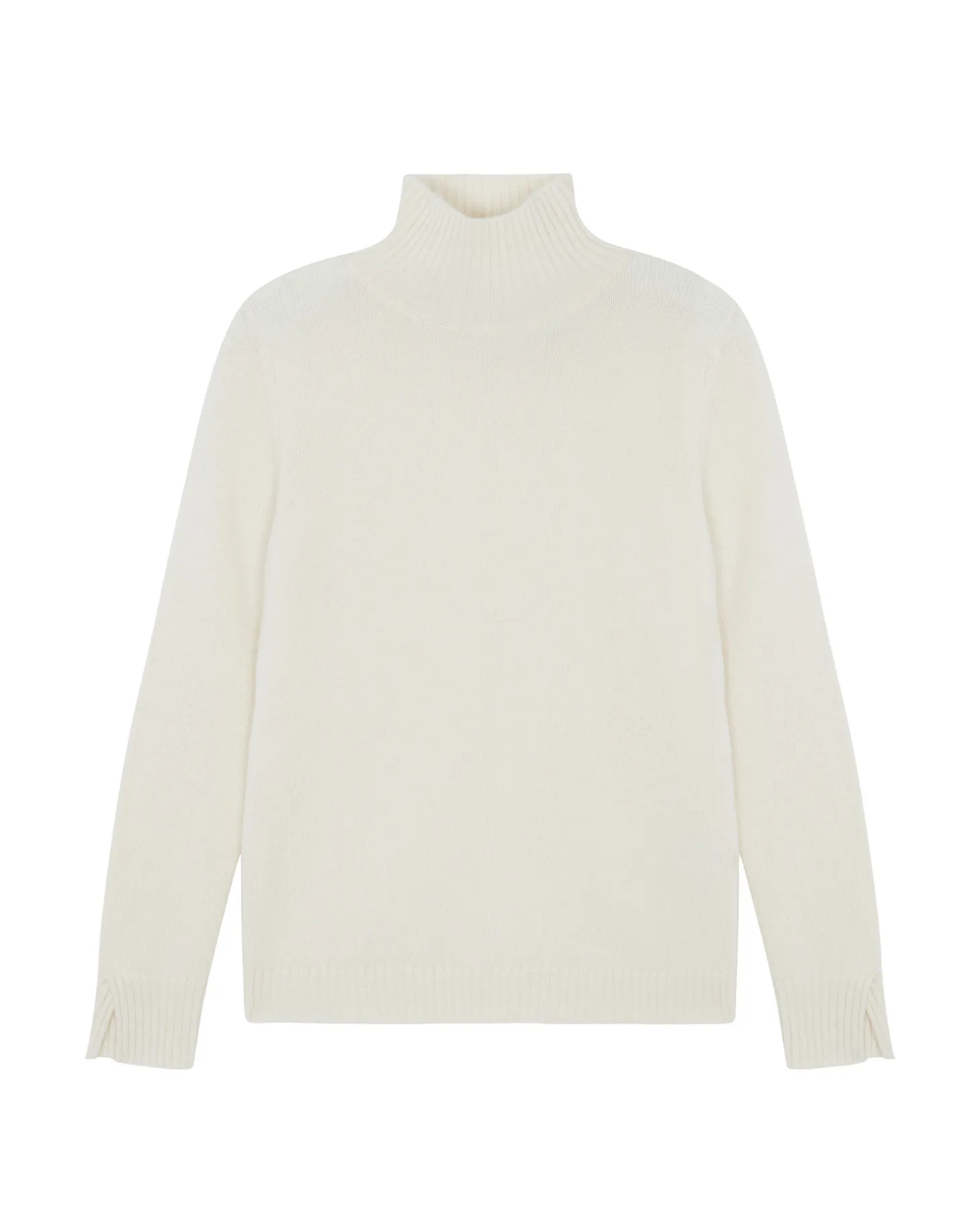 Pull Cachemire Col Cheminee, 4 Fils