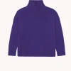 Pull Cachemire Col Cheminee Oversize, 8 Fils