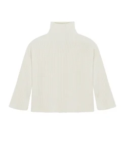 Pull Cachemire Col Cheminee Oversize, 10 Fils