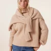 Pull Cachemire Col Cheminee Oversize, 10 Fils