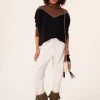 Pull Cachemire Col Cheminee, 4 Fils