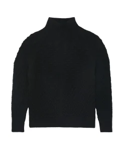 Pull Cachemire Col Cheminee, 6 Fils
