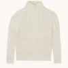 Pull Cachemire Col Cheminee, 6 Fils