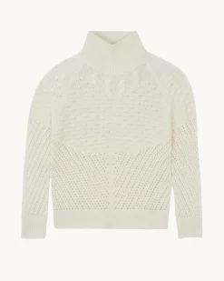 Pull Cachemire Col Cheminee, 6 Fils