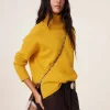 Pull Cachemire Col Cheminee Oversize, 8 Fils