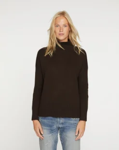 Pull Cachemire Col Cheminee Oversize