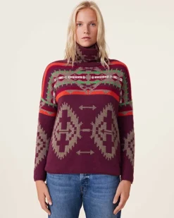 Pull Cachemire Col Cheminee, 4 Fils