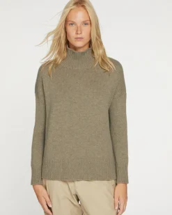 Pull Cachemire Col Cheminee Oversize