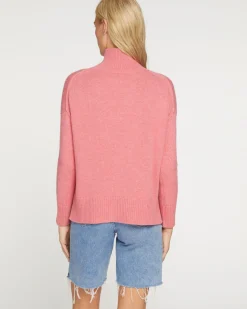 Pull Cachemire Col Cheminee Oversize