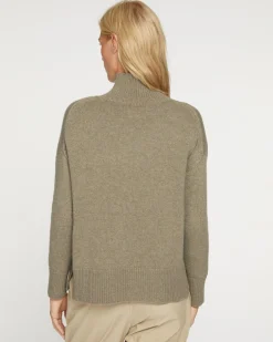 Pull Cachemire Col Cheminee Oversize