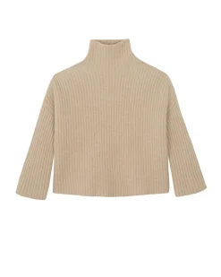 Pull Cachemire Col Cheminee Oversize, 10 Fils