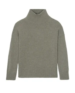 Pull Cachemire Col Cheminee Oversize