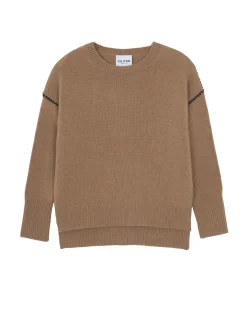 Pull Cachemire Col Rond, 6 Fils