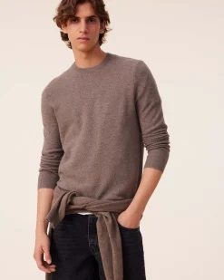 Pull Cachemire Col Rond, 2 Fils